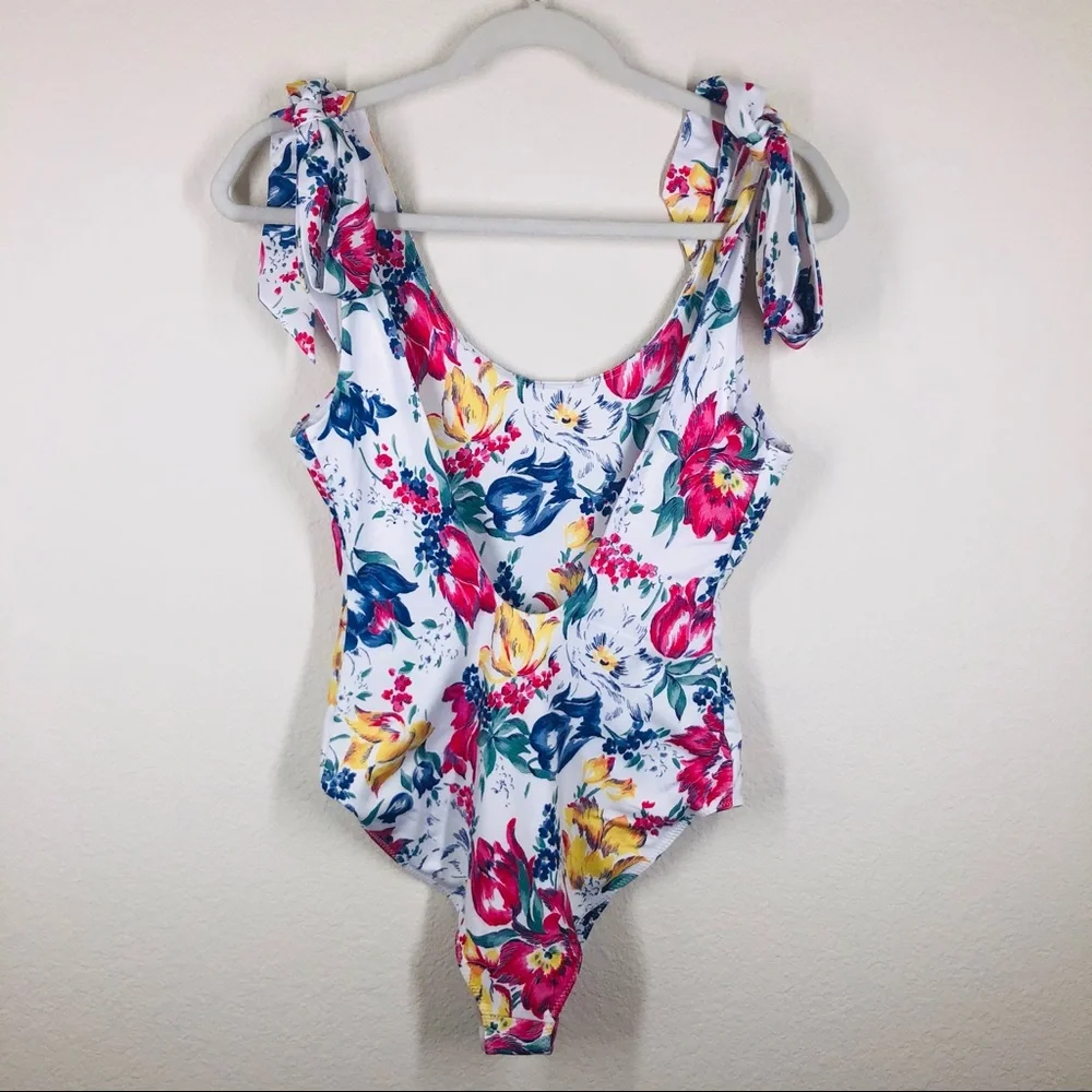 LoveShackFancy Posy Sunburst Swimsuit Small NWT